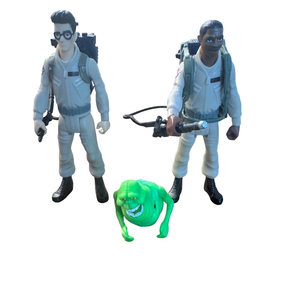 Ghostbusters 2021 HASBRO Ray Stantz Winston Zeddemore Slimer Toy Set